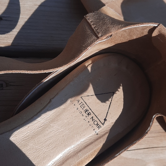L’Atelier Noir Rudsak Nude Suede Sandals - Picture 8 of 8